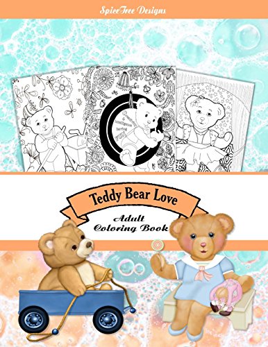 Amazon - Teddy Bear Love Adult Coloring Book: Colorist fun for everyone ...