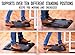 Ergohead Standing Desk Mat - Not-Flat Anti Fatigue Mat For Stand Up Desk, Ergonomically Engineered, Black