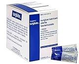 Surgilube Lubricating Jelly, 3 g packet, Box of 144 (surgical lubricant sterile bacteriostatic)