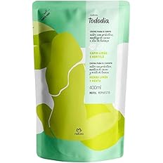 Refil Creme Hidratante Todo Dia Natura Capim Limão e Hortelã 400ml