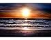 Fipart DIY Diamond Painting Kit for Adults，Kids Beginners DIY Round Full Diamond Landscape Seaside Seascape Diamond Painting Kit Gem Art Craft Picture Art Home Wall Art Decor 16X20 inch