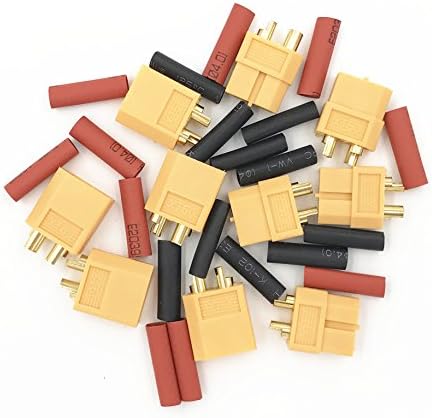 XT60 Connectors Plugs for RC Lipo Battery 5 Pairs (5 Male + 5 Female)