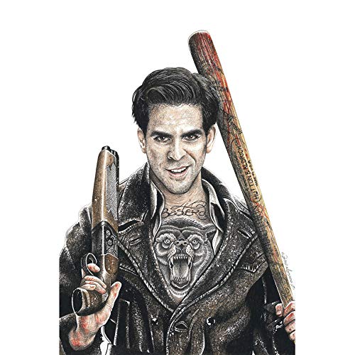 Wee Blue Coo Wayne Maguire Tattooed Bear Jew Donny Donowitz Inked Ikon Canvas Print