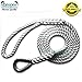 DBROPES 3 Strand Mooring Pendant 100% Nylon Rope with Heavy Duty Thimble Made in USA (1/2