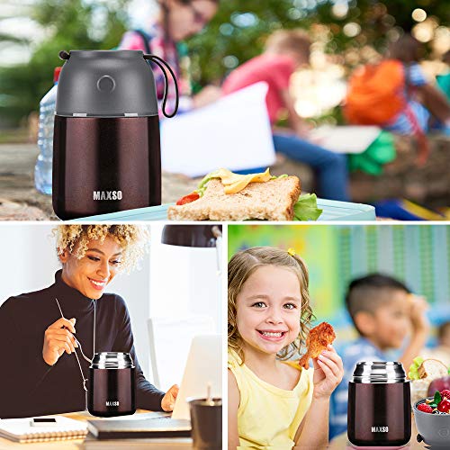 Insulated Food Jar for Hot Cold Food for Kids Adult 17 oz Soup