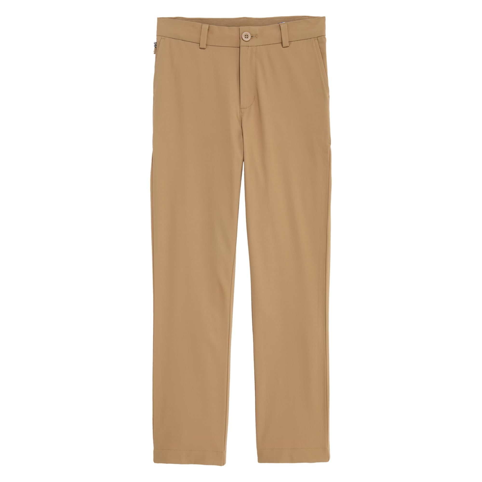 Vineyard Vines Boys’ Performance On-The-Go Pants, Officer Khaki, 7