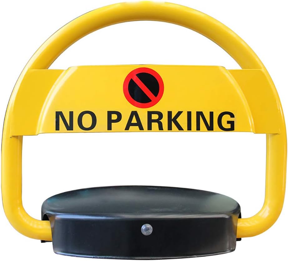 ZLLZM Parking Space Lock, Waterproof Remote Control Parking Barrier,Space Saver Manual Parking Blocker Made of Metal,Size: 46046080Cm