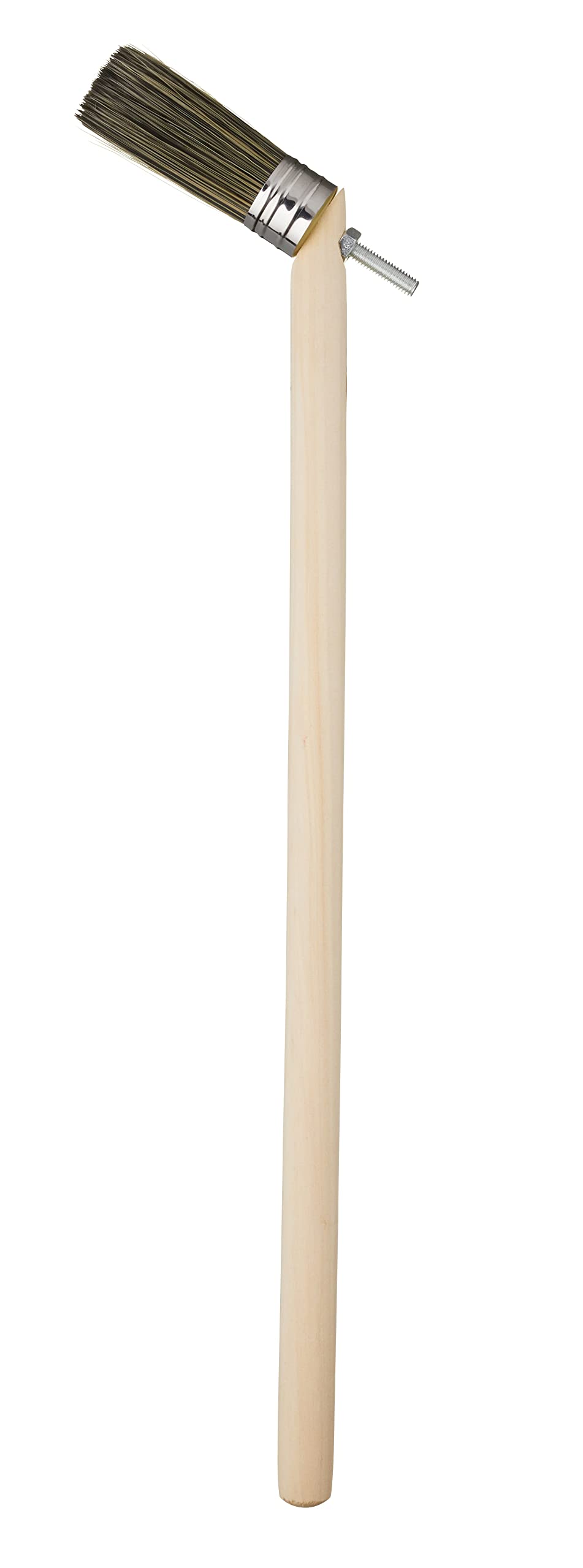 ProDec 1" Striker Brush with 15" Long Reach Handle for Painting Difficult and Awkward Areas Including High Walls, Ceilings, Corners, Behind Pipes - Suitable for All Paint Types, 1" 25mm