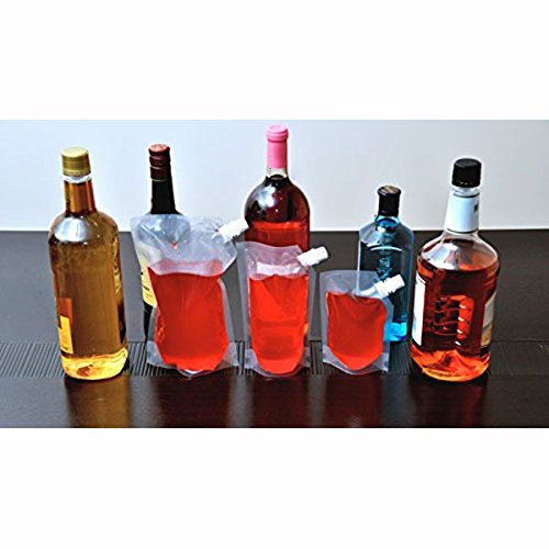 Cruise Flask Rum Runner Kit 4 Piece (8 oz, 16 oz, 32 oz. flasks and 1