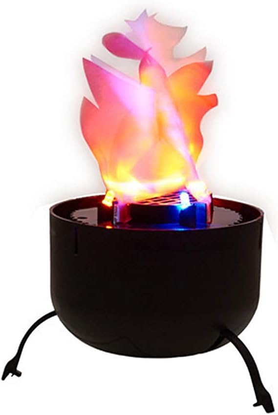 CVERY Electronic Flame Light,4 In 1 Fake Flame LED Lamp Burning Torch