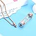 Oinsi Eternity Memory Hourglass Urn Necklace Cremation Jewelry Pendants For Women Men +Gift Box+Fill Kits (Rose gold)