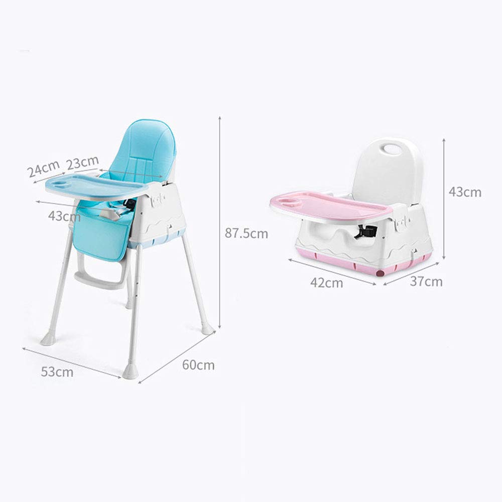 ベビーハイチェア 多機能折りたたみ子供用ダイニングテーブルとチェアポータブルシートケアベビーアーティファクトアウトドア レストラン ホーム 色 B B B07pfb2knz ブースターシート お礼や感謝伝えるプチギフト Mongolianski Mn