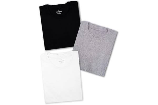Kit 3 Camisetas Básicas Masculinas Sandrini Preto ou Sortido Algodão Premium Conforto Casual Dia a Dia