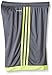 adidas Performance Boys Tastigo Shorts, Vista Grey/Frozen Yellow, X-Large