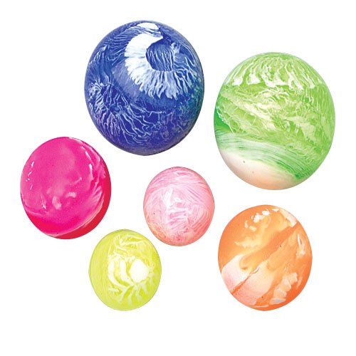 35mm Marbled Rubber Bounce Balls Pricepulse