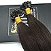 Sunny 22inch #2 Darkest Brown Pre Bonded Keratin Fusion Tips Human Hair 1g/s Remy Straight Human Hair U Tip Extensions Total 50g