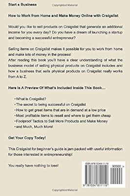 Start A Business How To Work From Home Making Money Selling - 