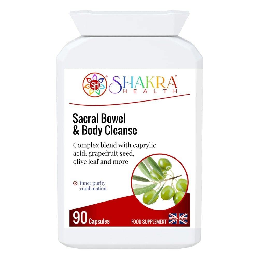 Sacral Bowel & Body Cleanse | Gastrointestinal Cleanse Support - Spirituality, Science & Supplements by Shakra Health
