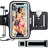 Gritin Brassard de Sport, Universel Brassard de Course pour iPhone 13/13 Pro/12/12 Pro/11/11 Pro/XR/X/8/7 Jusqu’à 6.1…