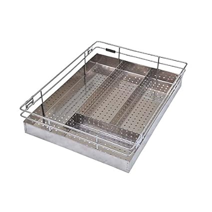 Buy Soulflower Ss Kitchen Chromium Steel Basket With Hettich