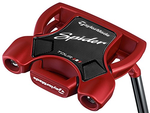 TaylorMade Spider Tour Right Hand Jason Day Putter, 34", Red