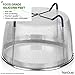 PerfeCome Steamer Basket 6 Qt for Pressure Cooker, Compatible with Instant Pot 6 & 8 Quart, Ninja Foodi & Other | Vegetable & Egg Stainless Steel Mesh Insert with Silicone Handle & Non-Slip Legs