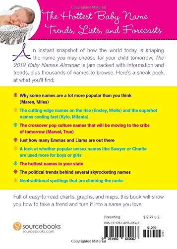the 2019 baby names almanac