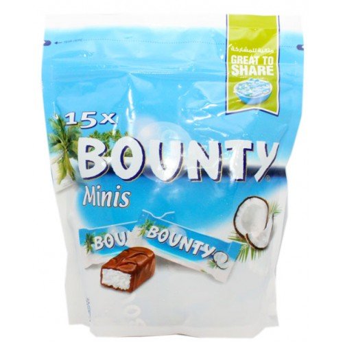Bounty Minis Coconut Milk Chocolate 427 5g Amazon In Grocery Gourmet Foods