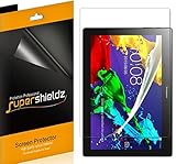 [3-Pack] Supershieldz- Anti-Bubble High Definition Clear Screen Protector for Lenovo Tab 2 A10-70 + Lifetime Replacements Warranty - Retail Packaging