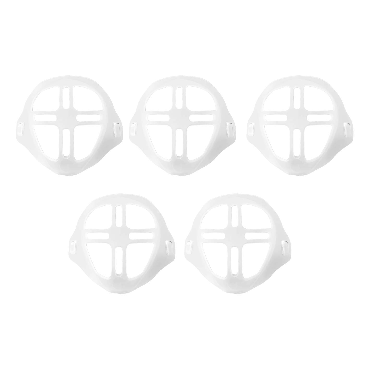 VEE 3D Face Bracket Inner Support Face Mask Shield Guard Clear Face Holder for Comfortable More Breathing Space, Lipstick Protection Stand, Face Cover Wearing Keep Fabric Off Mouth,Reusable Washable