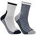 Men's Merino Wool Hiking Socks YUEDGE Outdoor Multi Performance Crew Socks