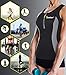Woman Neoprene Sauna Shirts Yoga Clothing Running Wear Weight Loss Tanks Tops Wicking Active Compression Undershirt (M (8-10), Sauna Tank Top)