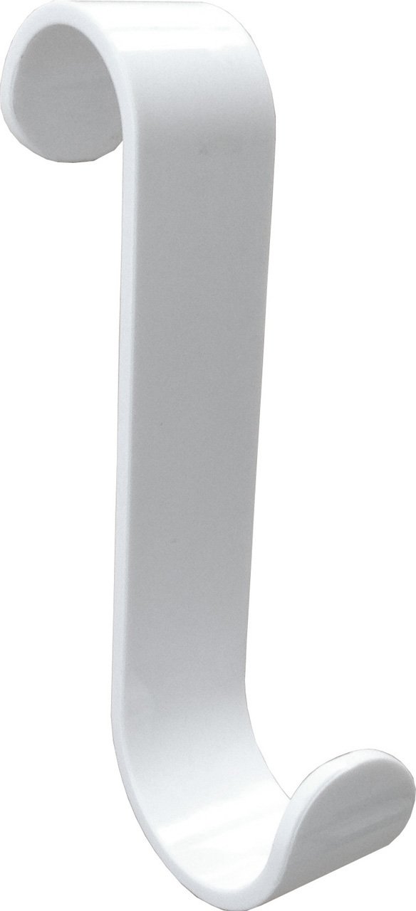 Radiator Radiator Loop Hook, White, Pack of 10 – Two different Radius ø 23 mm to Ø 28 mm Multi Purpose