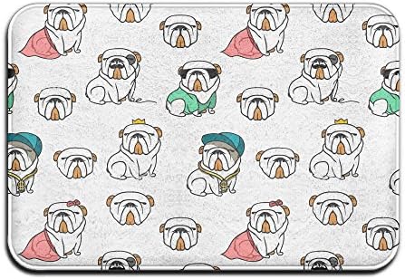 English Bulldog Humor Entrance Mats