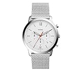 Fossil Men's Silvertone Mesh Strap Watch