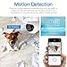 FREDI 1080P Baby Monitor, Wireless WiFi Pet Camera with Night Vision, Two-Way Audio, Motion Detection, IP Surveillance for Elder/Nanny Monitor - Work with iOS Android PC