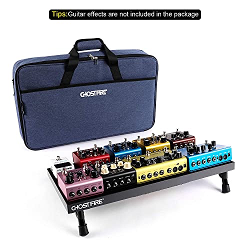 Ghost Fire Guitar Pedal Board Aluminum Alloy 2.2lb Super light Effect