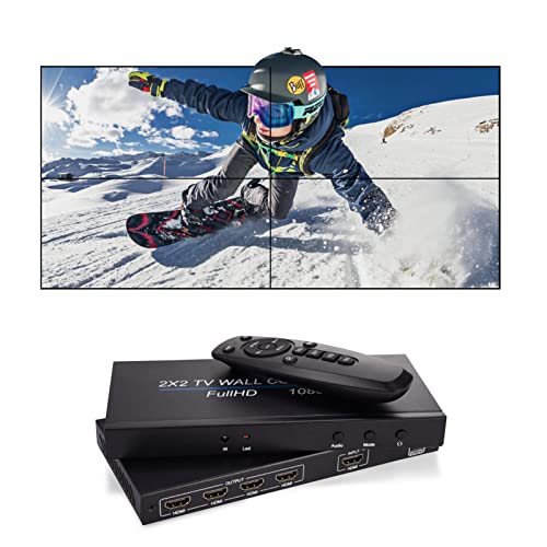 Ciglow 2X2 HDMI Video Wall Controller,1920 * 1080P