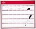 Mead Organizher Write 'n Wipe Monthly Planning Calendar, 15