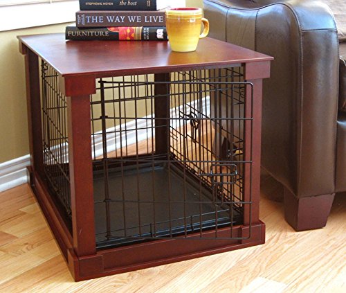 Hot Sale! Furniture Pet Crate Dog Kennel Wood Large Size Cage Wooden End Side Table Bed - Thumbnail 3