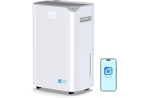 BBianLyy 4500 Sq.Ft Dehumidifier for Basement, 50 Pints Energy Star 2024 Dehumidifier for Home with Drain Hose,Intelligent Humidity Control, 3 Operation Modes, Ideal for Bedroom, Bathroom, Large Room