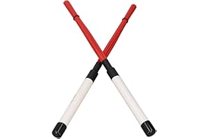 1 Pair Drum Brushes ABS Nylon Wire Drumstick Brush for Jazz Percussion Instrument