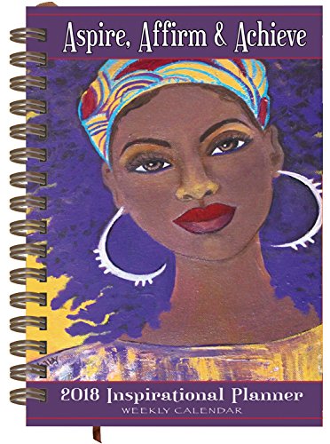 Shades of Color Weekly Inspirational African American Planner: Aspire, Affirm & Achieve   (IP06)