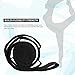 JBM Stretching Exercise Strap with 10 Flexible Loops Thicken Exercise Band Gravity Fitness Stretching Strap Physical Therapist Recommended Exercises and Pilates Workouts 4 Colors providedthumb 2