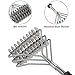 HaRuion Grill Brush, Bristle Free Grill Brush,3-Helix Bristle Free Clean Brush,Food Grade Stainless Steel 316 Barbecue Brush Fits Porcelain,Propane,Electric,Infrared,Iron and Weber Grill Grates,BBQ