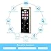 AGPTEK 8GB MP3 Player Touch Button with FM Radio/Voice Recorder, Lossless Sound Metal Music Player with Independent Lock (Support up to 128 GB), for Sports, A01 (Black)