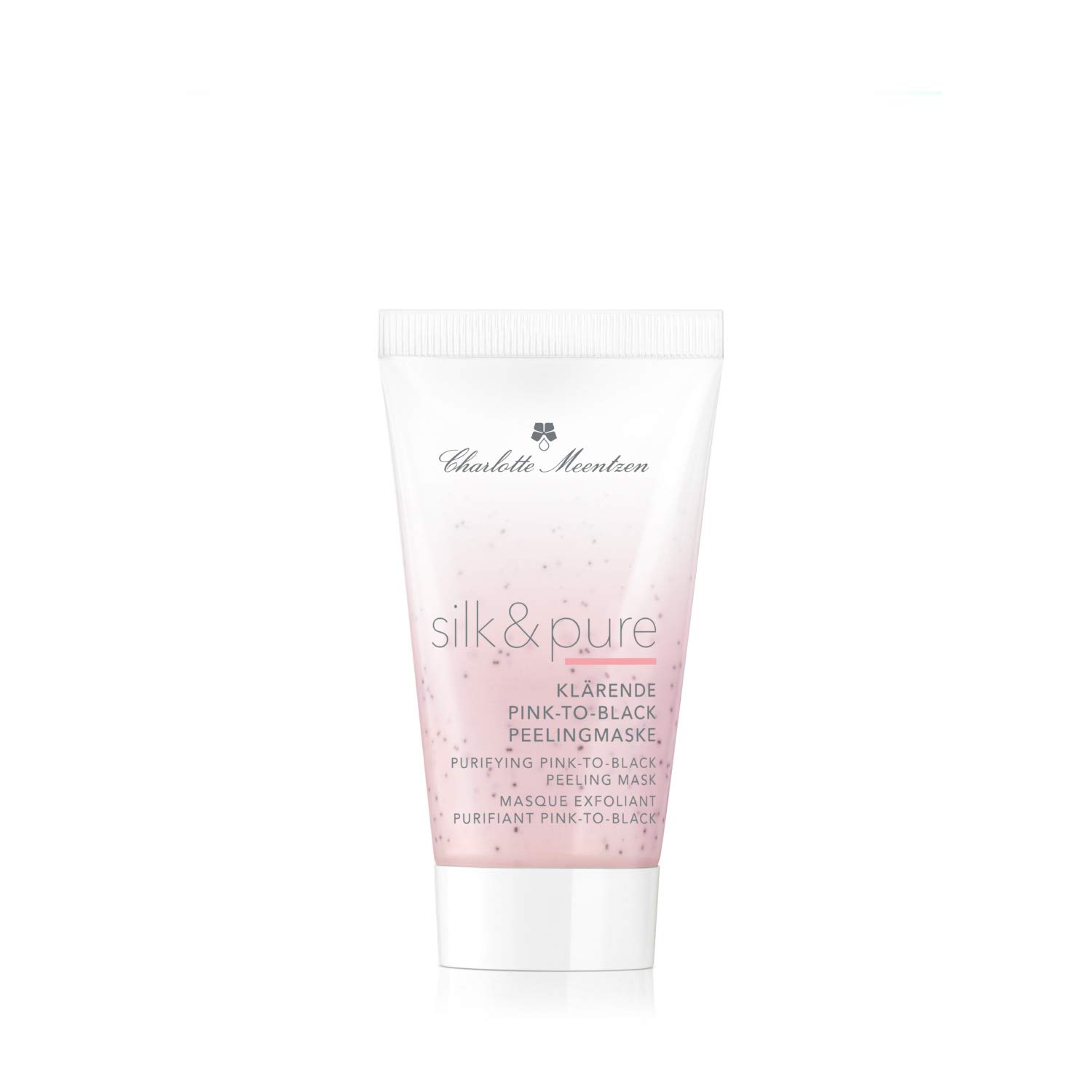 Charlotte Meentzen Silk & Pure Klärende Pink-To-Black Peelingmaske 50 ml
