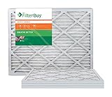 AFB Bronze MERV 6 20x23x1 Pleated AC Furnace Air Filter. Pack of 4 Filters. 100% produced in the USA.