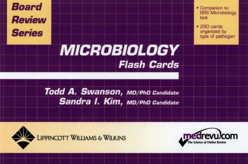 BRS Microbiology Flash Cards (Board Review Series)