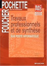 Travaux professionnels et de synthèse sur poste informatique